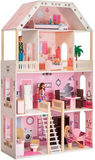 Кукольный домик PAREMO &quot;Поместье Монтевиль&quot; с мебелью (разноцветный)