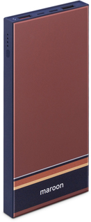 Внешний аккумулятор ROMBICA NEO ARIA MAROON PB2Q02 10000 мАч (бордовый)