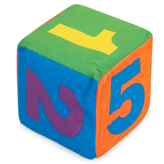 Игрушка Leader Kids Мягкий кубик, 12х12 см