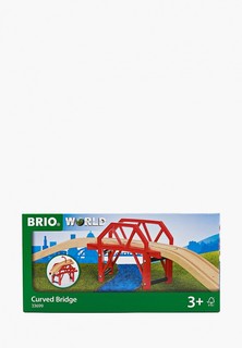 Конструктор Brio Изогнутый мост, 4 элемента