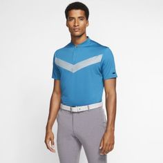 Мужская рубашка-поло для гольфа Nike Dri-FIT Tiger Woods Vapor