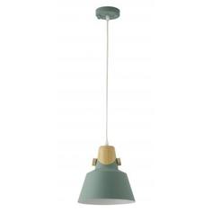 Светильник подвесной Prato, 1 лампа, 5 м², цвет зелёный Lamplandia
