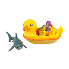 Набор игровой Roblox Специальный транспорт Укус акулы: Утиная лодка