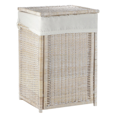 Корзина для белья Rattan grand Tokyo с крышкой white