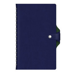 Ежедневник недатированный Hatber на 2021 128 л А5 Vivella Bicolour синий/зеленый