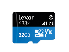 Карта памяти 32Gb - Lexar High-Performance microSDHC UHS-I LSDMI32GBB633A