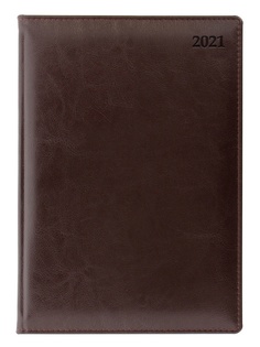 Ежедневник Letts Global Deluxe A5 натуральная кожа Burgundy 822930