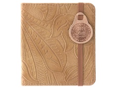 Ежедневник Letts Baroque 100x90mm искусственная кожа Beige 822988
