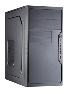Корпус Foxline Minitower FL-733R 450W Black FL-733R-FZ450R-U32