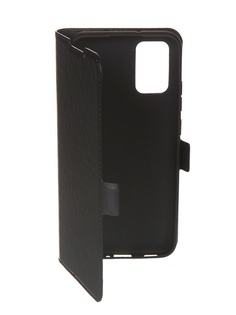 Чехол с флипом DF для Samsung Galaxy A02s Black sFlip-76