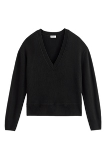 Черный шерстяной пуловер Claudie Pierlot