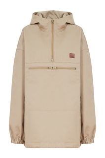Бежевый анорак с капюшоном Acne Studios