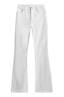Белые расклешенные джинсы Claudie Pierlot