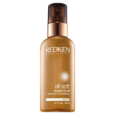 ALL SOFT Аргановое масло для блеска и восстановления волос Redken
