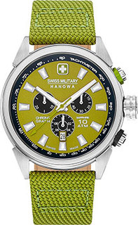 Швейцарские наручные мужские часы Swiss military hanowa 06-4322.04.006. Коллекция Platoon Chrono