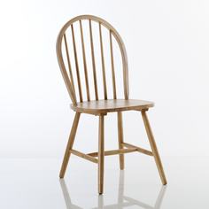 Комплект стульев windsor (2 шт) (laredoute) бежевый 46x92x51 см.