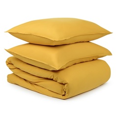 Комплект постельного белья essential-mustard (tkano) желтый 200x220 см.