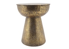 Столик приставной (glasar) золотой 39.0x47.0x39.0 см. ГЛАСАР
