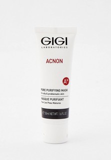 Маска для лица Gigi ACNON Pore purifying mask, для глубокого очищения пор, 50 мл