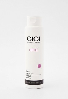 Тоник для лица Gigi Lotus Beauty / для всех типов кожи, 250 мл