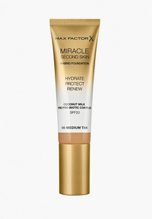Тональное средство Max Factor Miracle Second Skin, Тон 08 medium tan, 30 мл