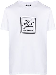 Karl Lagerfeld футболка с логотипом