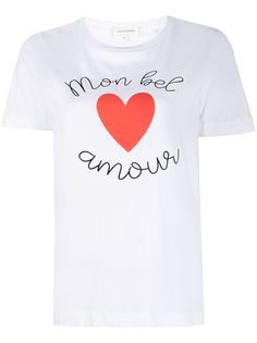 Chinti and Parker футболка с принтом Mon Bel Amour