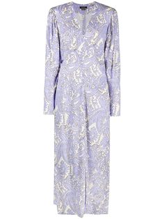 Isabel Marant платье макси с принтом пейсли