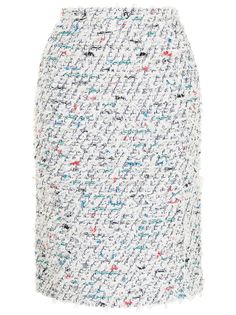 Coohem твидовая юбка-карандаш