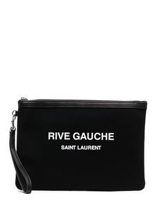 Saint Laurent клатч с логотипом