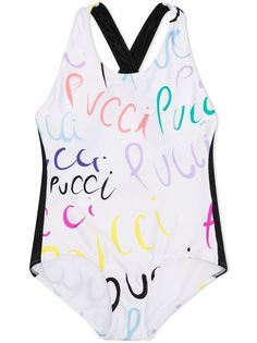 Emilio Pucci Junior купальник с логотипом