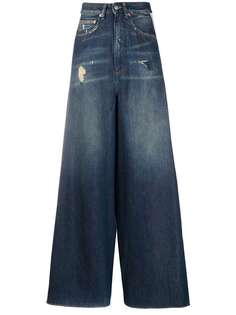 MM6 Maison Margiela широкие джинсы с лампасами