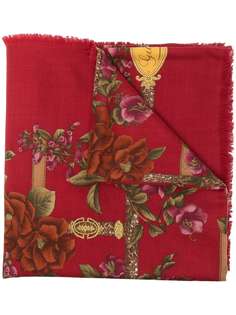 Gucci Pre-Owned платок с цветочным принтом