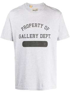 GALLERY DEPT. футболка с надписью