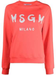 MSGM толстовка с логотипом