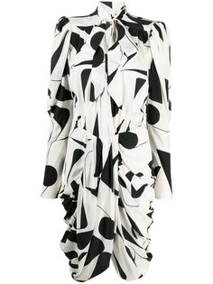 Isabel Marant платье с пышными рукавами