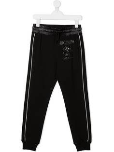Moschino Kids спортивные брюки с логотипом