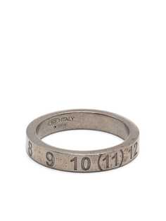 Maison Margiela кольцо с гравировкой
