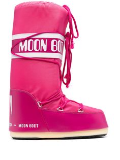 Moon Boot дутые сапоги на шнуровке
