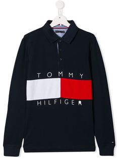 Tommy Hilfiger Junior рубашка-поло с логотипом