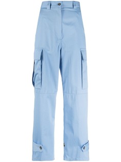 MSGM укороченные брюки с завышенной талией