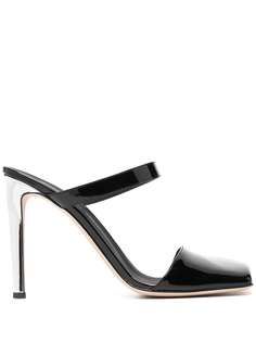 Giuseppe Zanotti мюли с квадратным носком