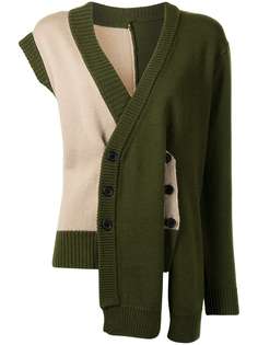 Delada кардиган асимметричного кроя