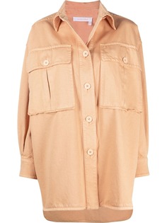 See by Chloé куртка-рубашка оверсайз