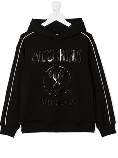 Moschino Kids худи с логотипом