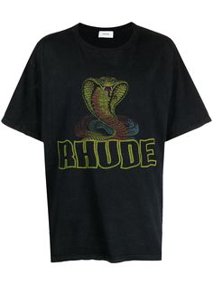 Rhude футболка с логотипом