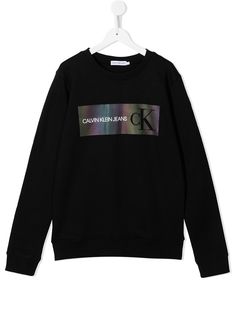 Calvin Klein Kids толстовка с логотипом