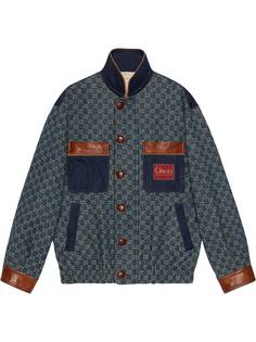 Gucci джинсовая куртка-бомбер Eco Washed