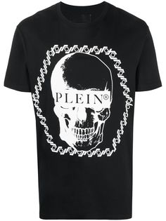 Philipp Plein футболка с логотипом Skull