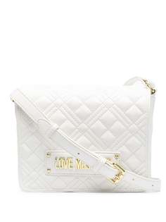 Love Moschino стеганая сумка через плечо с логотипом